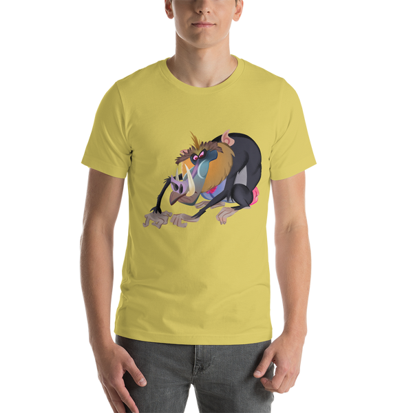 T-Shirt - Baboon - Short-Sleeve Unisex