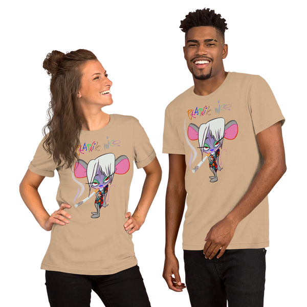 T-shirt Beatnik Mice Polka Dot Short-Sleeve Unisex T-Shirt