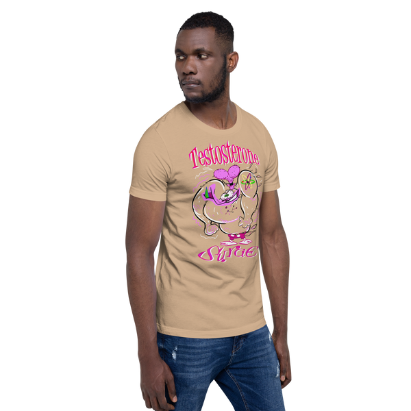 "Testosterone Surge" Donald Bastard Short-Sleeve Unisex T-Shirt