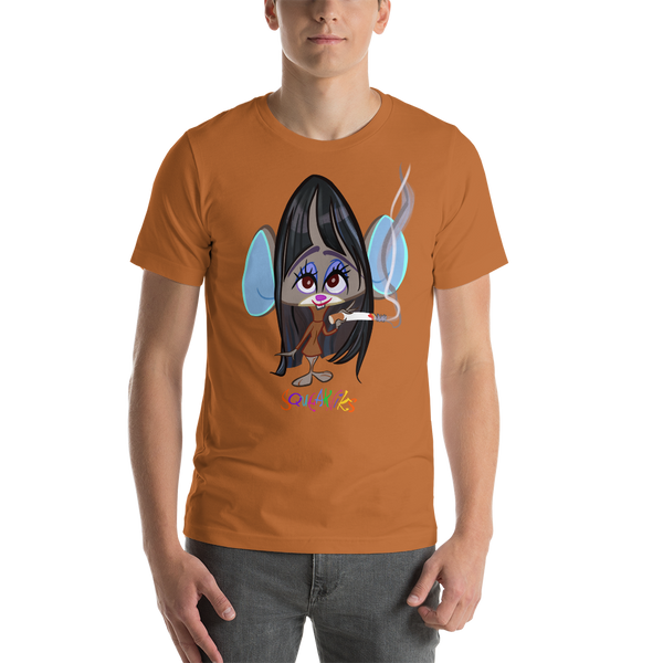 T-Shirt Squeakniks Bangs Girl Short-Sleeve Unisex