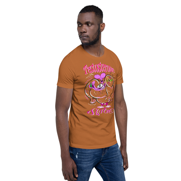 "Testosterone Surge" Donald Bastard Short-Sleeve Unisex T-Shirt