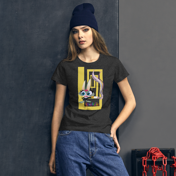 T-shirt: Squeakniks - Junior Smoker - Women's short sleeve