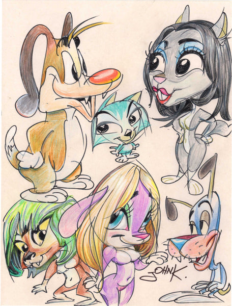 Art Original - Color Critters - Choose the One You Like