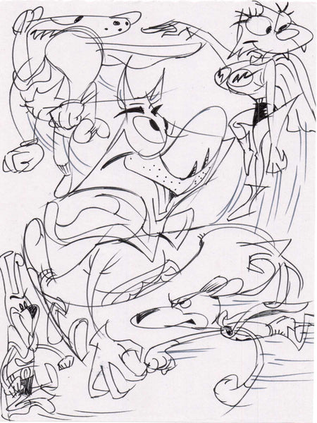 Art Original - Superhero Critters
