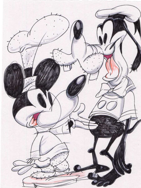 Art Original - Knutty Knockoffs - Walt