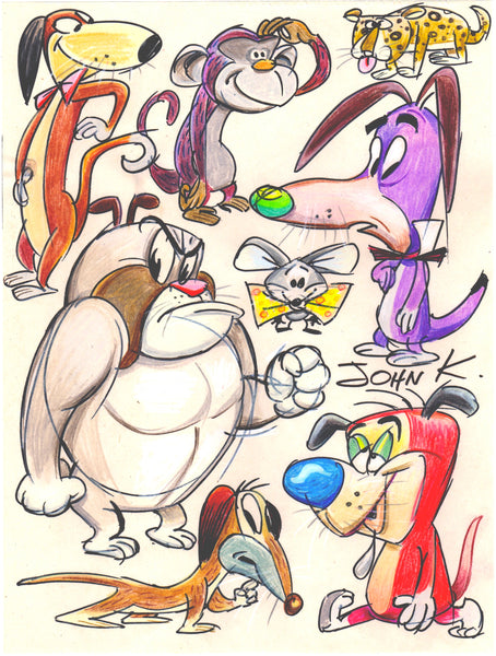 Art Original Color - Medium Size Critters