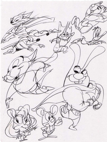 Art Original - Superhero Critters