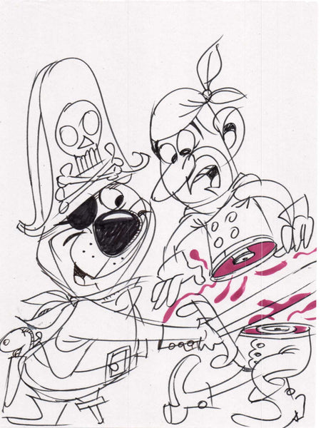 Art Original - Knutty Knockoffs - HB