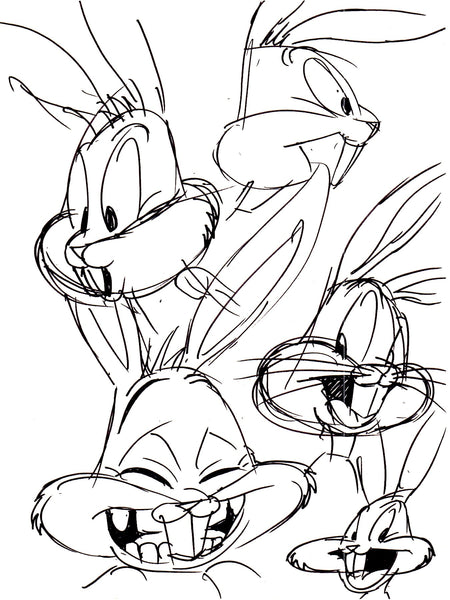 Art Original - Knutty Knockoffs - Looney Tunes