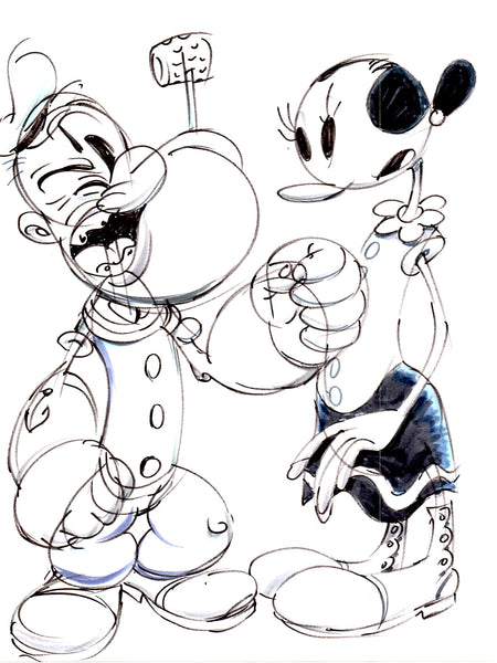 Art Original - Knutty Knockoffs - Popeye