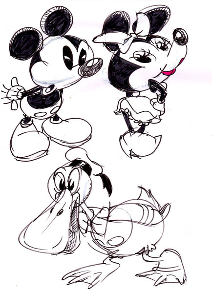 Art Original - Knutty Knockoffs - Walt