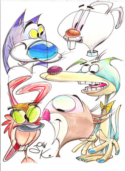 Art Original - Color Critters - Choose the One You Like