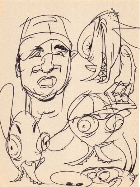 Art Original - Ren and Stimpy Quick Sketches