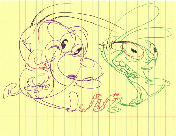 Art Original - Ren and Stimpy Quick Sketches