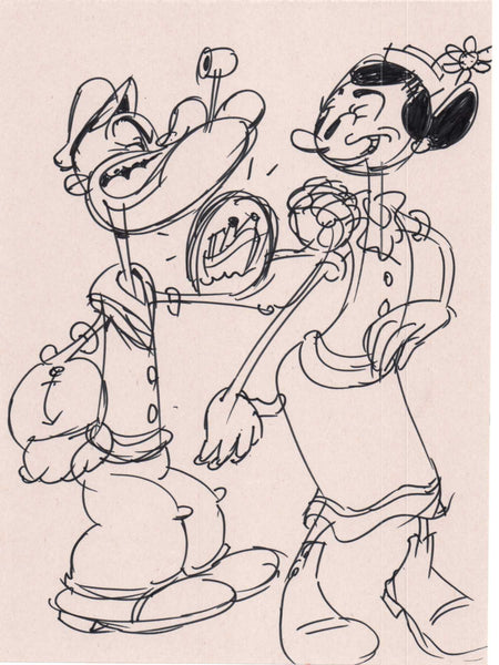 Art Original - Knutty Knockoffs - Popeye