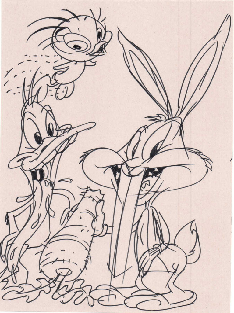 Art Original - Knutty Knockoffs - Looney Tunes