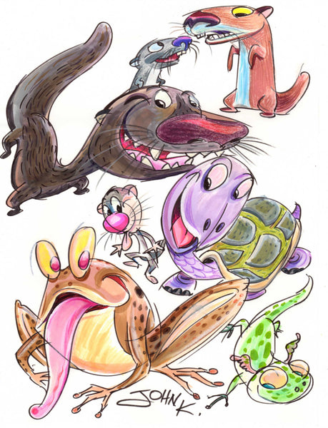 Art Original - Color Critters - Choose the One You Like