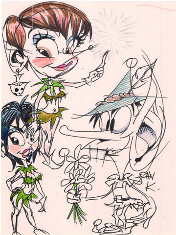 Art Original - Elves and Faeries