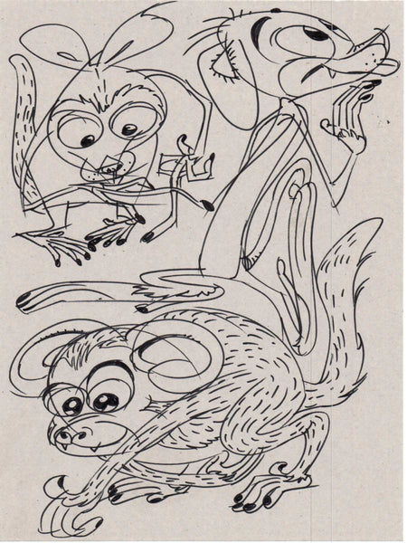 Art Originals - Primate, Monkey Doodles