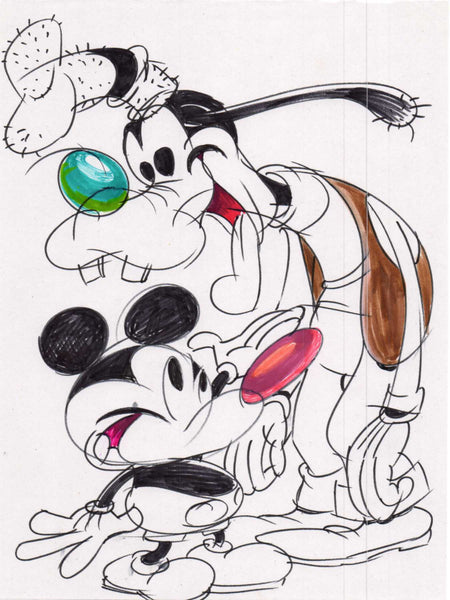 Art Original - Knutty Knockoffs - Walt