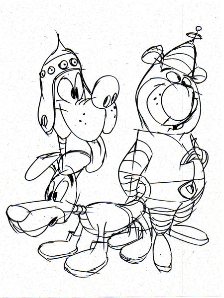 Art Original - Space Critters