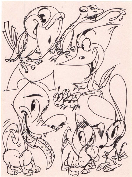 Art Original - Unspeakably Cute Critters