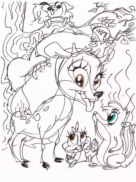 Art Original - Unspeakably Cute Critters