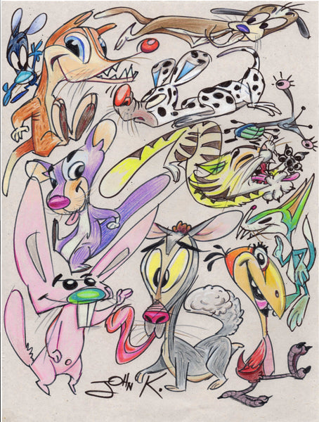 Art Original Color - Tiny Critters