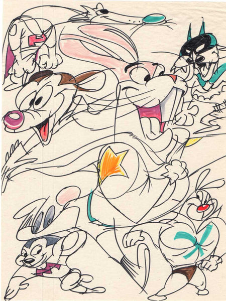 Art Original - Superhero Critters