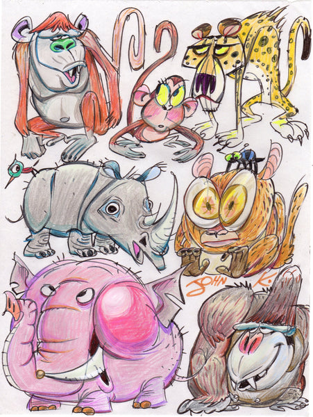 Art Original - Tiny Critters