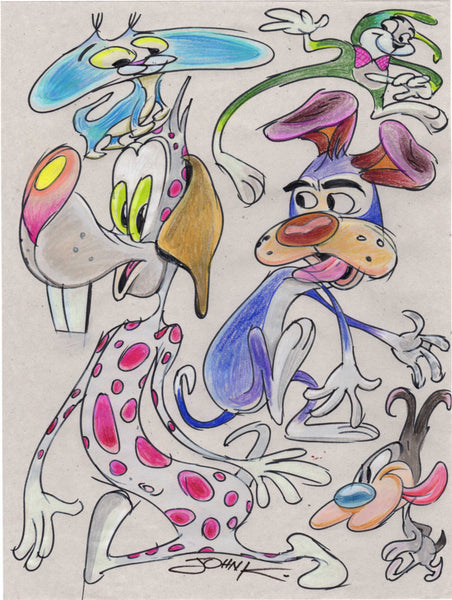 Art Original Color - Medium Size Critters