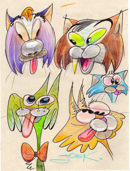 Art Original - Medium Size Critters