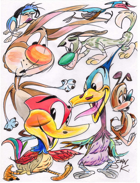 Art Original - Color Critters - Choose the One You Like