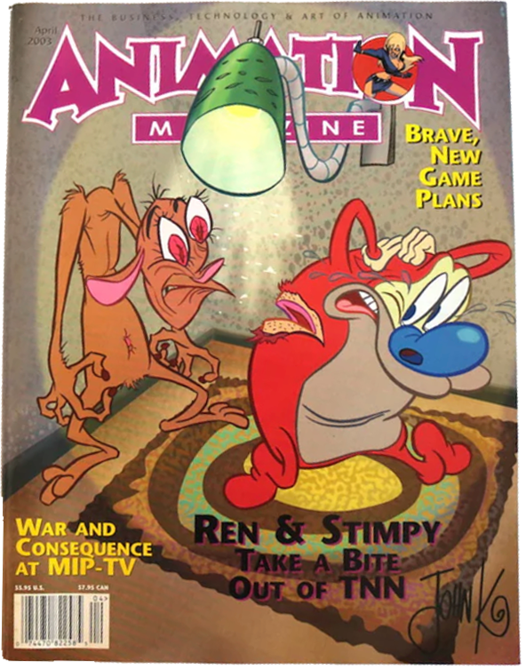 Animation Magazine Issue April '03