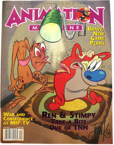 Animation Magazine Issue April '03