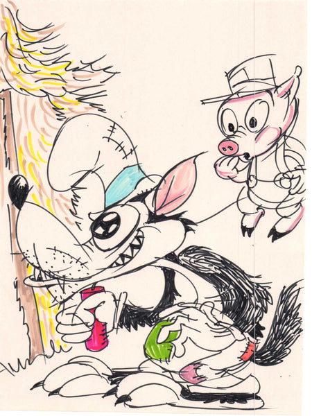 Art Original - Knutty Knockoffs - Walt