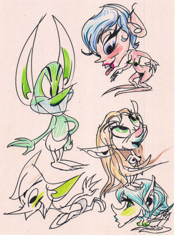 Art Original - Elves and Faeries