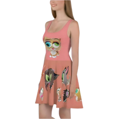 Inbred Kitties Skater Dress