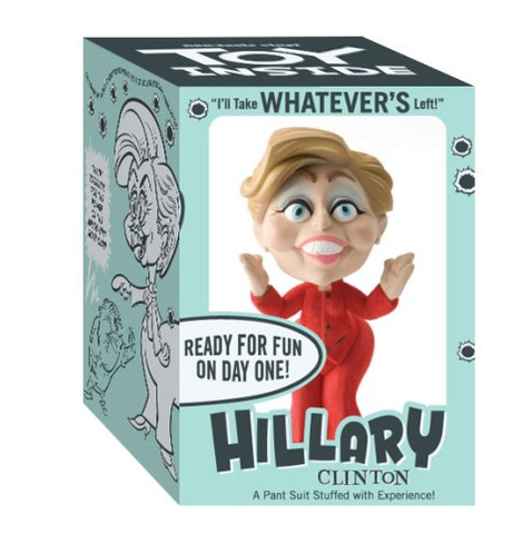 Political Toy Hillary Clinton by John K.
