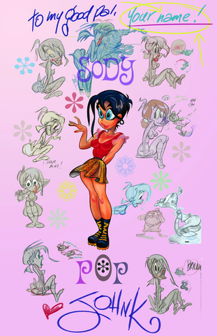 Poster: Sody Pop -- Personalized to you by John K.!