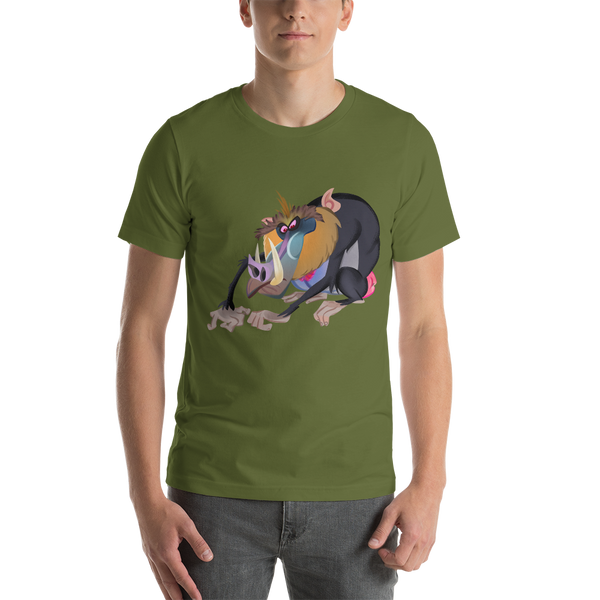 T-Shirt - Baboon - Short-Sleeve Unisex